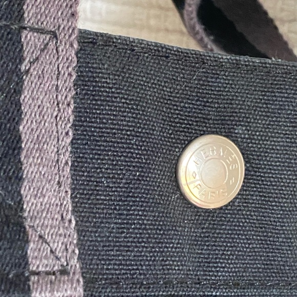 SOLD Hermes Tote Canvas Fourre Tout PM Purse Bag - Picture 2 of 8